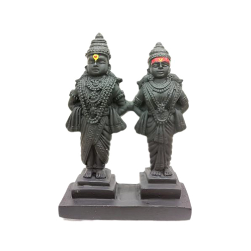 5 Inch Vitthal Rukmini Statue - Feature: Easy To Clean