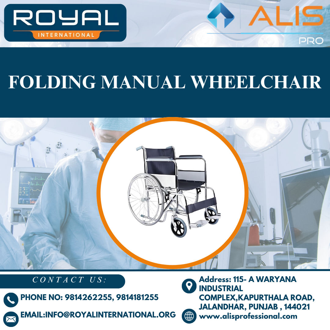 Folding Manual Wheelchair