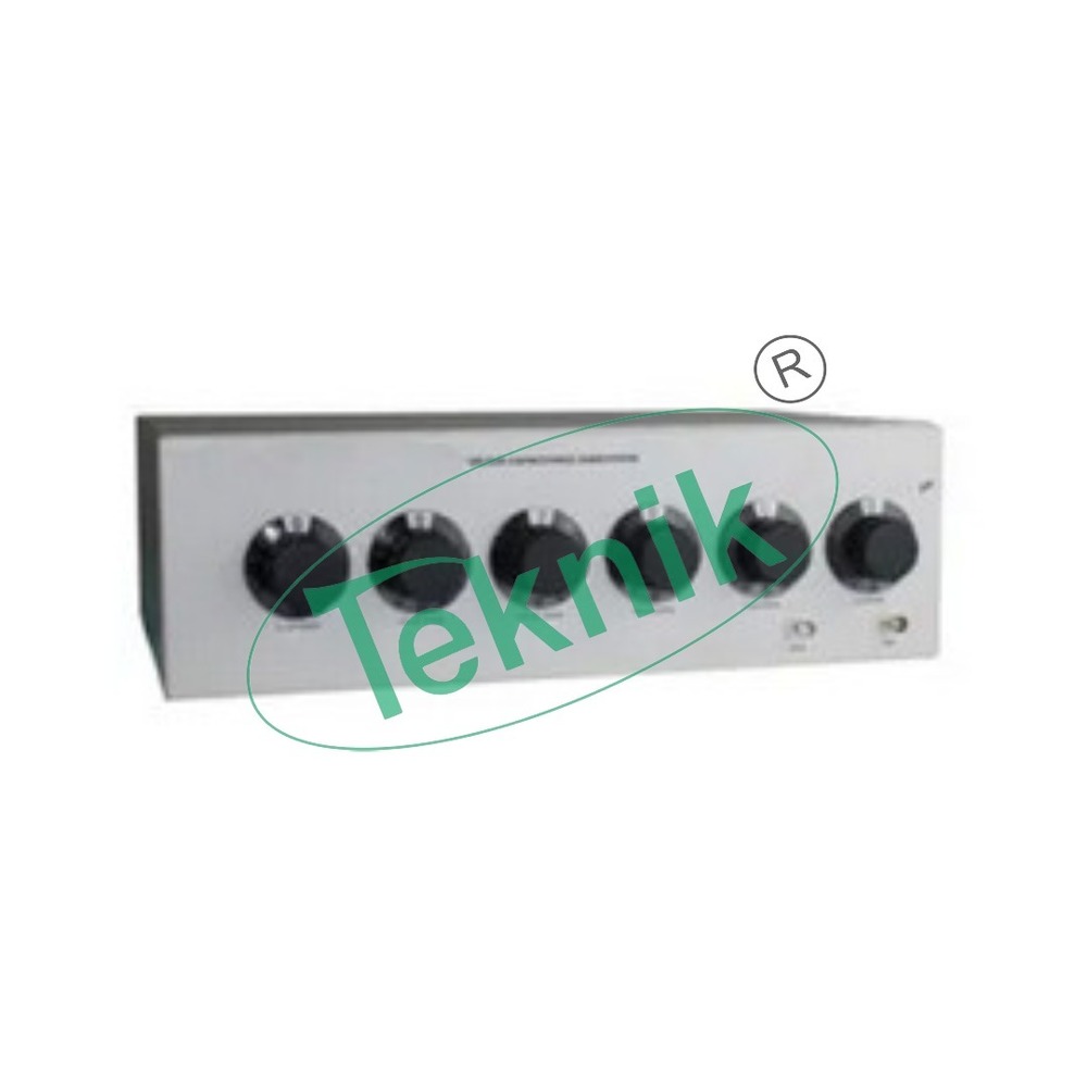 Capacitor Decade Box - 10pf To 100f Range | Precision Electronic Instrument Application, Ideal For Engineering Projects