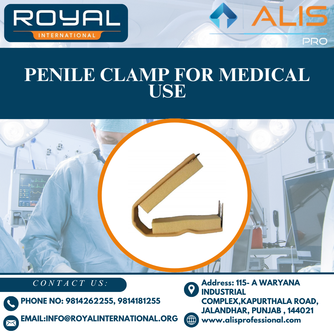 Penile Clamp For Medical Use