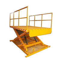 Ac Power Pack Scissor Lift - 25 Tonne Capacity, Electric Powered, Rust-proof Durability, Bright Yellow Design