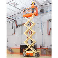 Electrical Scissor Lift - 30 Feet Maximum Lifting Height | New Electric-Powered Equipment for Heavy-Duty Industrial Usage, High-Quality and Strong Design