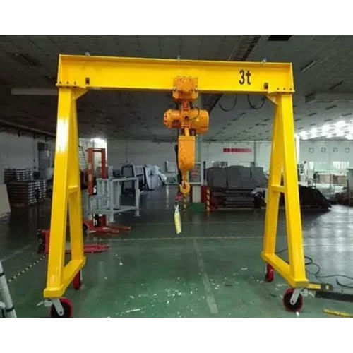 Heavy Duty Gantry Crane - Color: Yellow