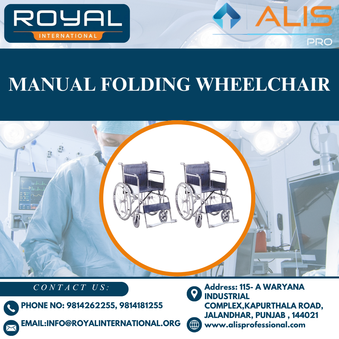 Manual Folding Wheelchair