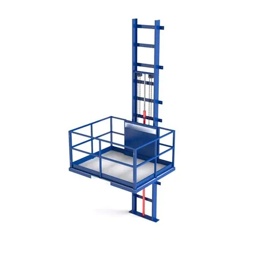 3 Ton Hydraulic Goods Lift - Material: Stainless Steel