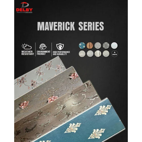 Marverick series ( M-1 - M-99) pvc panels Delby