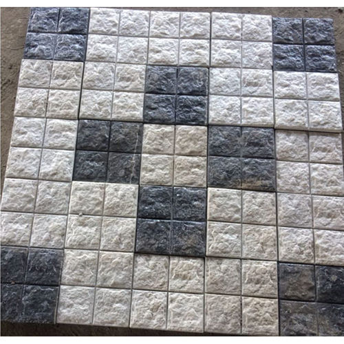 200X200 Mm Square Paver Block - Color: Multi