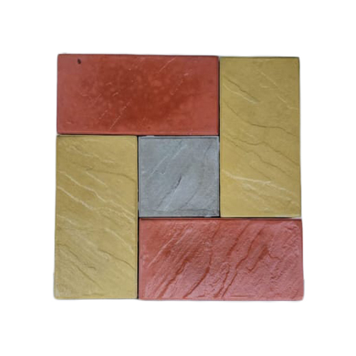 60 Mm Combi Paver Block - Color: Multi