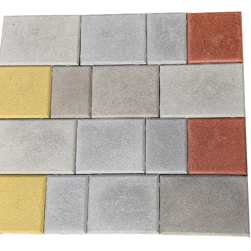 60 Mm Combi Paver Block - Color: Multi