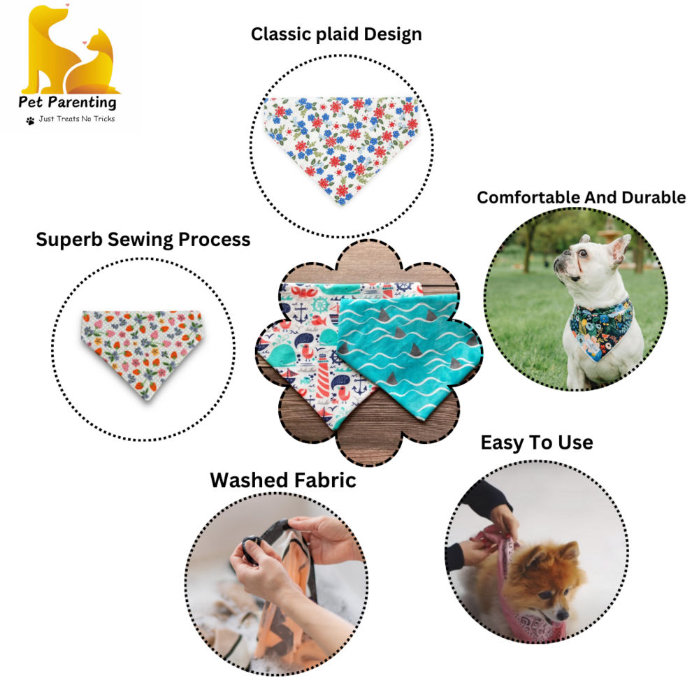 Cat Bandanas for Export