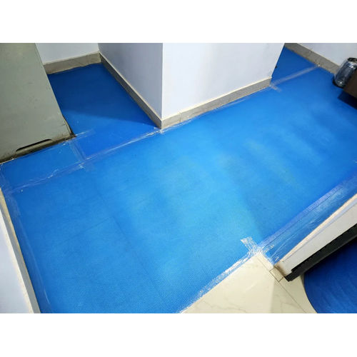 Bubble Variant Floor Guard Sheet - Color: Blue