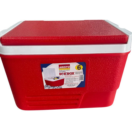 6 Ltr Aristo Ice Box - Color: Red