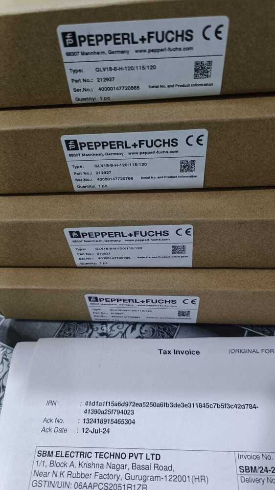 PEPPERL FUCHS PROXIMITY SENSOR , GLV18-8-H-120/115/120