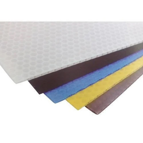 Polypropylene Bubble Guard Sheet - Color: Multicolor