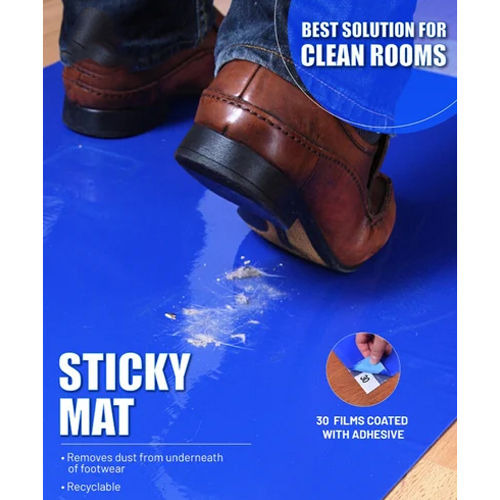 Sticky Mats For Cleanroom - Color: Blue