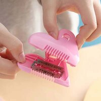 Heart Shape Plastic Hair Cutting Scissorss