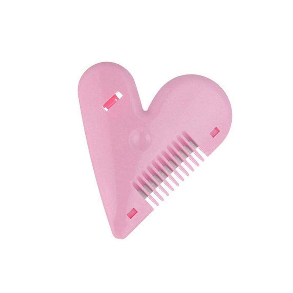 Heart Shape Plastic Hair Cutting Scissorss