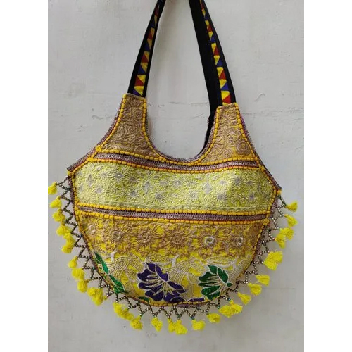 Cotton Banjara Bag - Cotton Material, Standard Size | Multicolor Printed Design, Moisture-Proof, Recyclable, Customizable Options