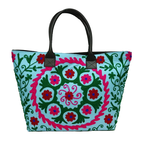 Suzani Embroidery Bag - Color: Any Color