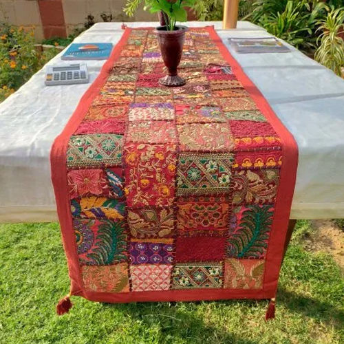 Patchwork Table Runner - Color: Multicolor