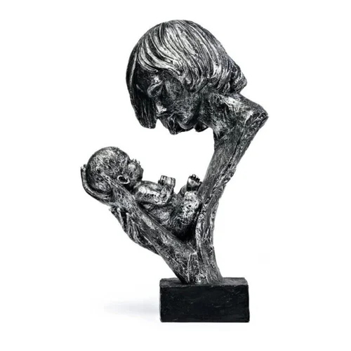 Mother And Child Showpiece