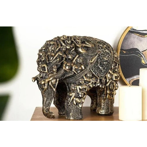 Elephant Resin Statue
