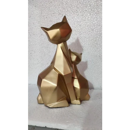 Resin Cat Statue - Size: 10 Inch