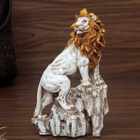 Resin Lion Statue