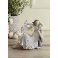 Mother and Baby Son Resin Statue