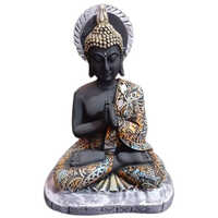 Resin Sitting Buddha Idol Statue