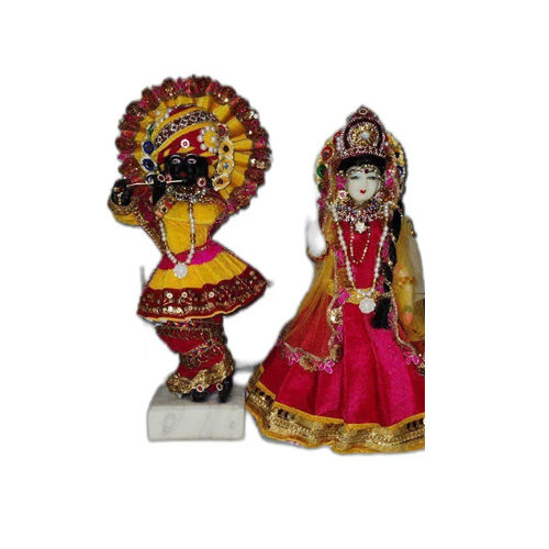 Marble Radha Krishna Statue - Feature: Durable