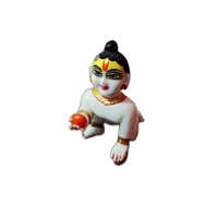 Marble Bal Gopal Statue - High-quality Marble, Available In Various Sizes | Durable, Indian Style, Hinduism Theme