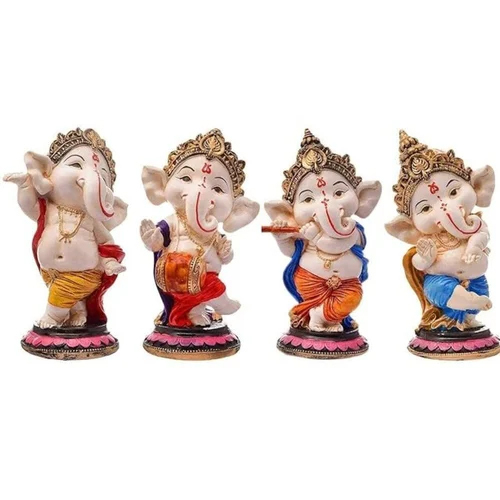 Handicrafts Villa Dancing Ganesh showpiece
