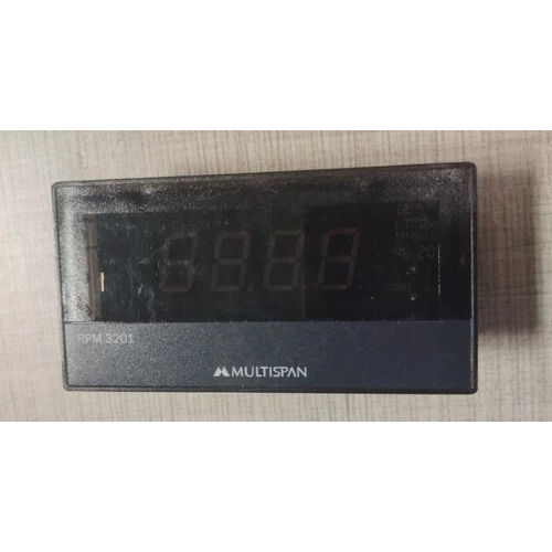 230V Multispan Counter Meter - Color: Black