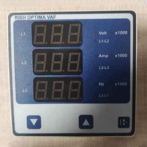 220V Rishabh Optima Vaf Meter - Color: Blue