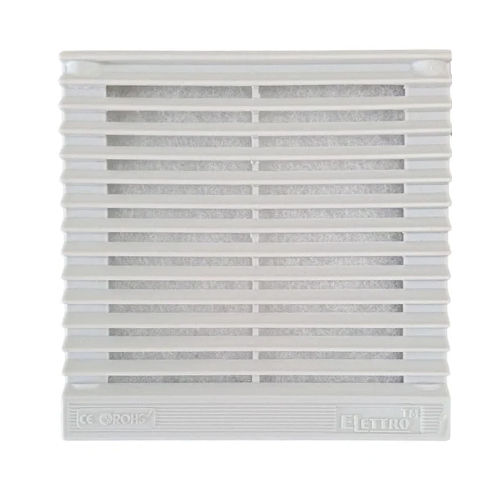 Elettro Plastic Air Vent Fan Filter - Color: White