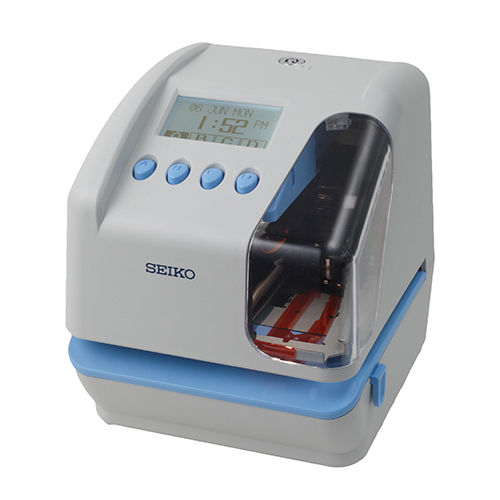 Seiko Tp-50 Date Time Stamp Machine - Color: White