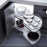 Swing Corner Left Right - High-quality Steel And Wood, Modern Grey And White Design For Indoor And Outdoor Use