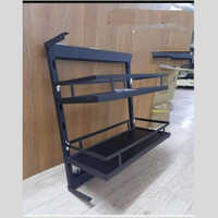 Bottle Pull Out And Sight Mould Glass And Flat Line - Color: Black