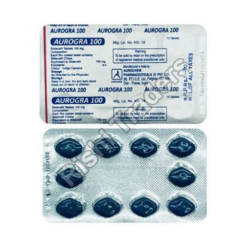 Aurogra 100 Tablets - Drug Type: General Medicines