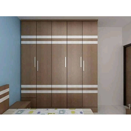 Wooden Wardrobe - Color: Brown