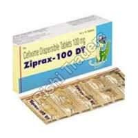 Ziprax 100-DT Tablets - 100 mg Cefixime, Pharmaceutical Grade Medicine for Bacterial Infections - Authentic Certified Origin, 10x10 Strip Packaging, Room Temperature Storage