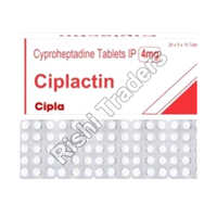 Ciplactin Tablets - 4 Mg Dosage, 20x5x15 Strip Packaging | Antihistamine For Allergy Relief And Appetite Stimulation