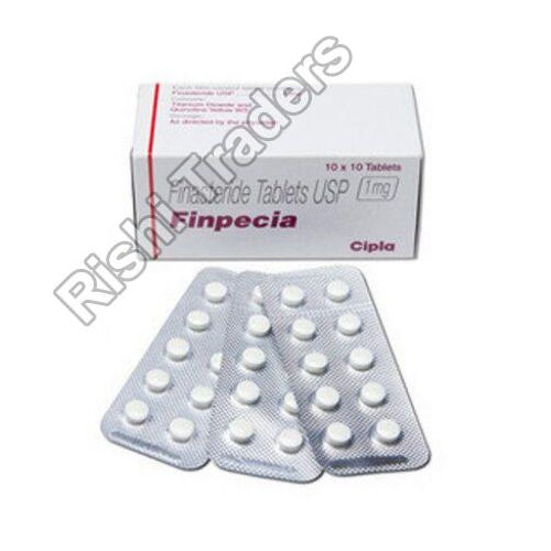 1Mg Finasteride Tablets - Color: White