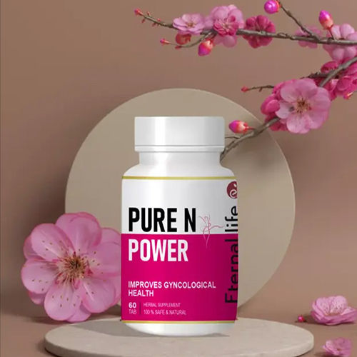 Pure N Power Improves Gyncological Capsules - Best Before: Up To 24 Months