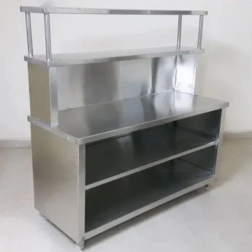 Service Display Counter - Color: Silver