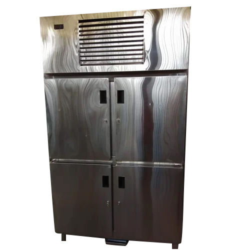 Four Door Refrigerator - Color: Silver