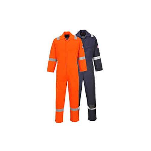 Industrial Boiler Suit - Color: Orange And Blue