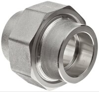 Socket Weld Union - Stainless Steel, Carbon Steel, Alloy Steel - Sizes Up To 4 Inches, Astm B16.11, 2000-9000 Pressure Class, Shot Blasted Finish