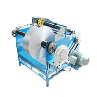 Semi-Automatic Aluminium Foil Rewinding Machine